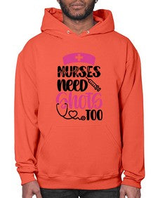 Nurses Need Shots Too Style Style 1252# - nurse- Hoodie