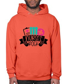 Nurses Rock Style Style 1253# - nurse- Hoodie