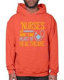 Nurses are the heart of healthcare Style 1229# - nurse- Hoodie