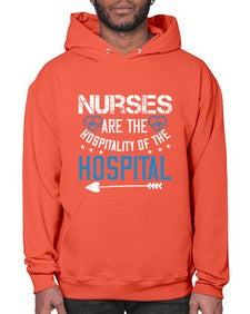 Nurses are the hospitality of the hospital Style 1233# - nurse- Hoodie