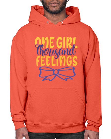 One Girl Thousand Feelings Style 175# - baby- Hoodie