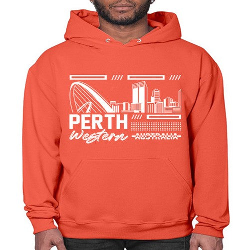 Perth 1597# - cities- Hoodie