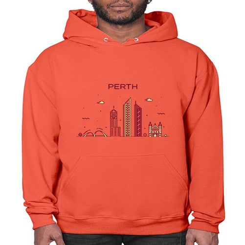 Perth 1598# - cities- Hoodie