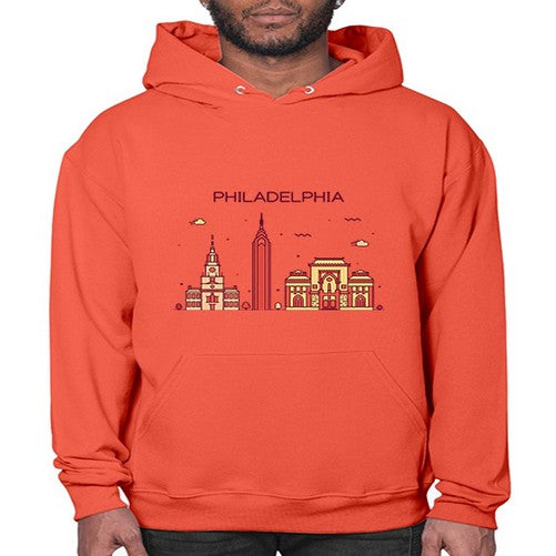 Philadelphia 1605# - cities- Hoodie