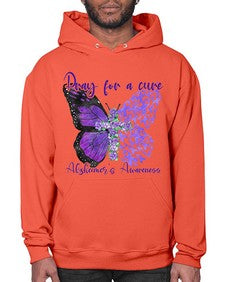 Pray For A Cure AlzheimerS Awareness 208# - alzheimers- Hoodie