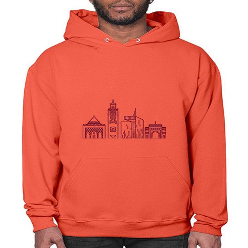Rabat 1705# - cities- Hoodie