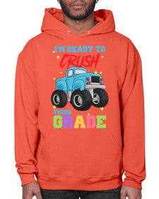 Ready to Crush third Grade 722# - third grade- Hoodie
