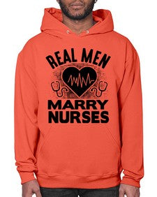 Real men Style 1349# - nurse- Hoodie