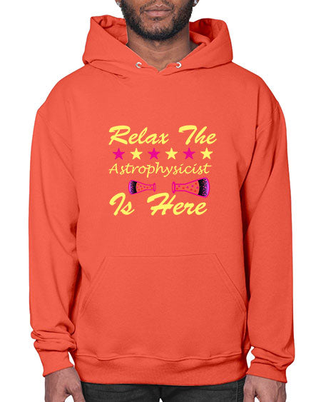 RelaxTheAstrophysicistIsHereScience tshirt design Sciencetshirtdesign 151# - general science- Hoodie