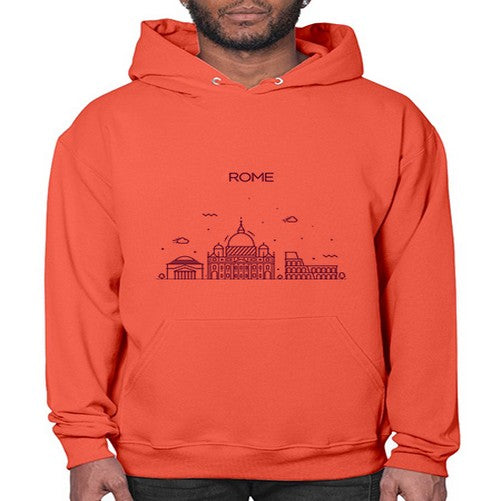 Rome 1748# - cities- Hoodie