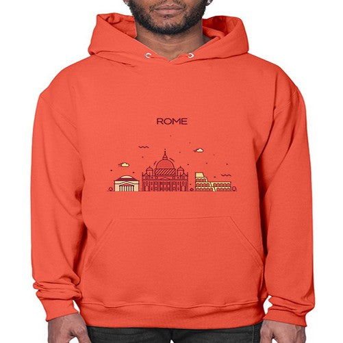 Rome 1750# - cities- Hoodie