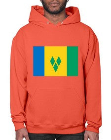 Saint Vincent and the Grenadines 1767# - world flags- Hoodie