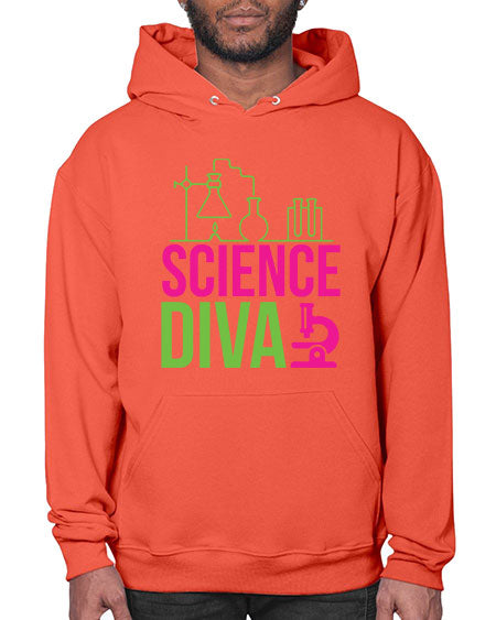 Science Diva 128# - general science- Hoodie