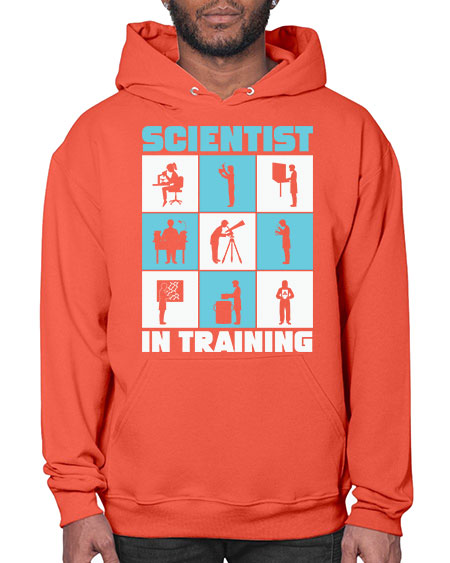 ScientistInTrainingScienceScientistSkinite Scientist Skinite 40# - general science- Hoodie