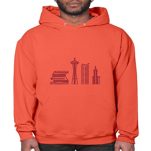 Seattle 1808# - cities- Hoodie