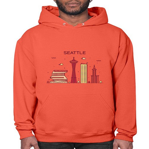 Seattle 1810# - cities- Hoodie