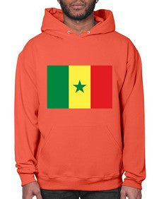 Senegal 1811# - world flags- Hoodie