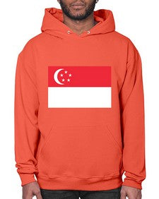 Singapore 1842# - world flags- Hoodie