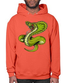 Snake 208# - cartoon animals- Hoodie