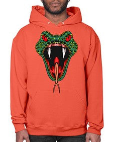 Snake 212# - cartoon animals- Hoodie