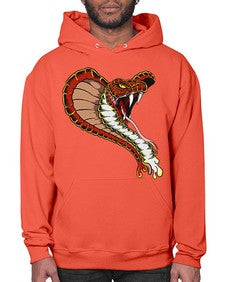 Snake 213# - cartoon animals- Hoodie