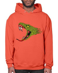 Snake 221# - cartoon animals- Hoodie