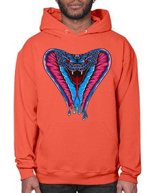 Snake 224# - cartoon animals- Hoodie