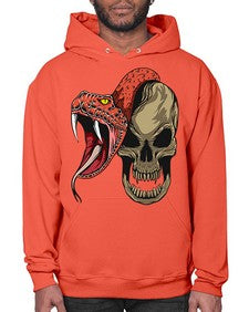 Snake 226# - cartoon animals- Hoodie