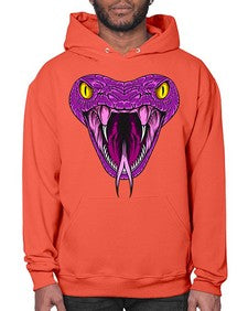 Snake 228# - cartoon animals- Hoodie