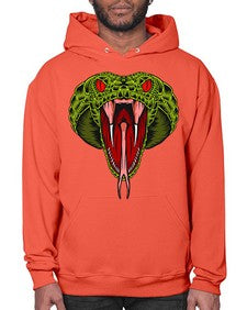 Snake 229# - cartoon animals- Hoodie