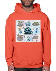 Straight Aquarius 468# - aquarius- Hoodie