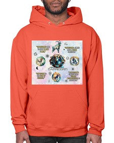 Straight Capricorn 471# - capricorn- Hoodie