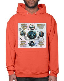 Straight Saggitarius 476# - sagittarius- Hoodie