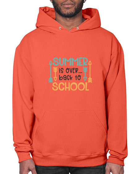 Summer is over back to school 12# - summer- Hoodie