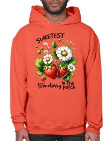 Sweetest Strawberry In The Patch 1598# - strawberry- Hoodie