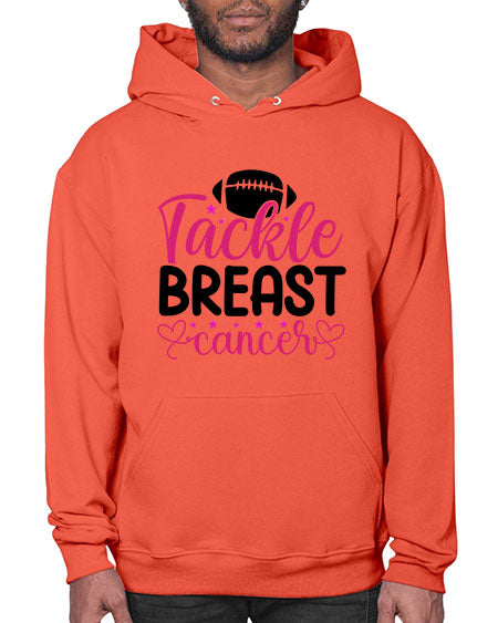 Tackle Breast Cancer 4# - breast cancer- Hoodie