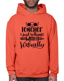 Teacher Just Rolling Style 1453# - teacher- Hoodie