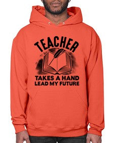 Teacher take a hand Style 383# - teacher- Hoodie
