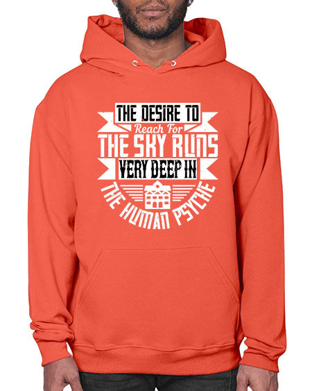 The desire to reach for the sky runs very deep in the human psyche Style 418# - architect- Hoodie