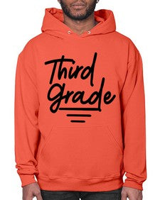 Third Grade 947# - third grade- Hoodie