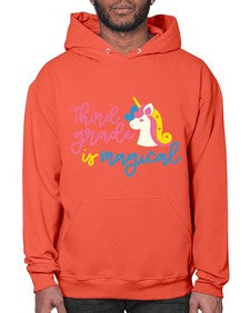 Third Grade Is Magical 963# - third grade- Hoodie