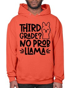 Third Grade No Prob 971# - third grade- Hoodie