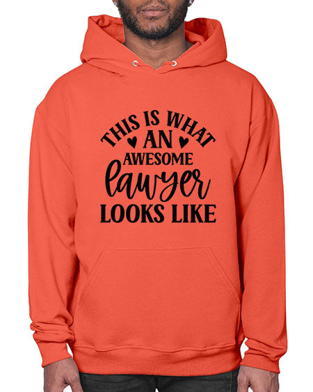 This is what an awesome lawyer looks like 1547# - lawyer- Hoodie