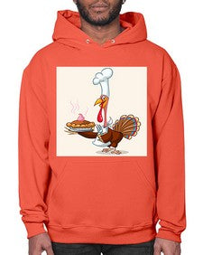 Turkey pie 259# - cartoon general- Hoodie