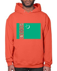Turkmenistan 2019# - world flags- Hoodie