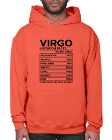 Virgo Nutrition Facts 530# - virgo- Hoodie