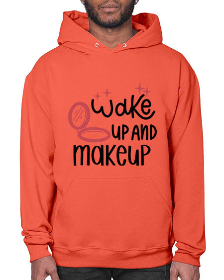 Wake up and Makeup Style 7# -makeup Hoodie