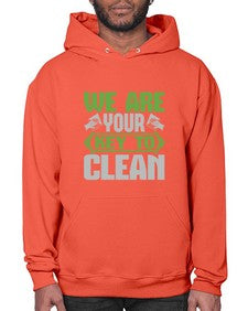 We are your key to clean Style 464# - cleaner- Hoodie