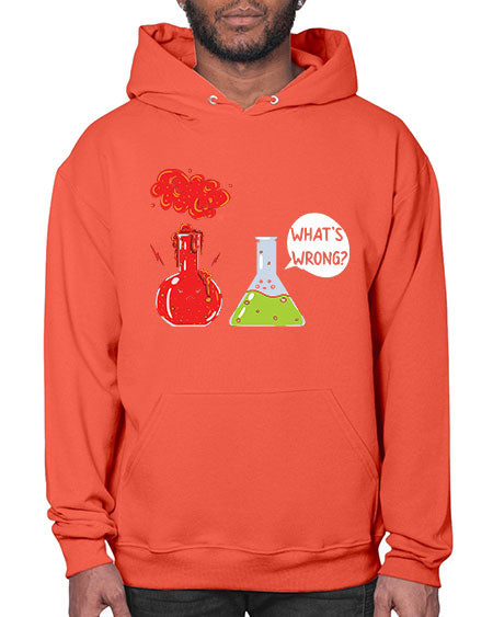 WhatsWrongScienceTshirt 11# - general science- Hoodie