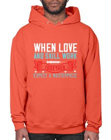 When love and skill work together expect a masterpiece Style 1630# - nurse- Hoodie